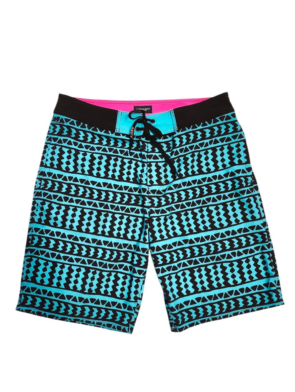 American Eagle Outfitters Board Shorts Turquoise Black size M